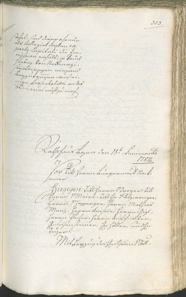 Archivio Storico della Città di Bolzano - BOhisto protocollo consiliare 1783/85 