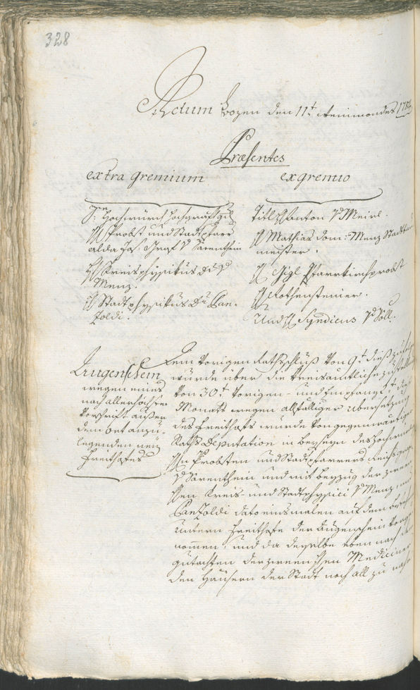 Civic Archives of Bozen-Bolzano - BOhisto Ratsprotokoll 1783/85 