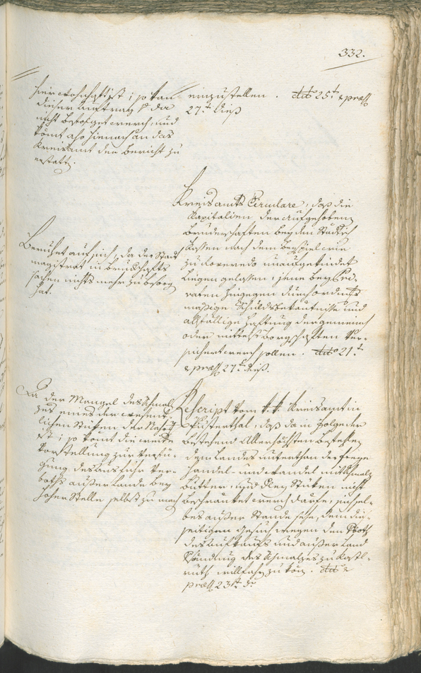 Civic Archives of Bozen-Bolzano - BOhisto Ratsprotokoll 1783/85 