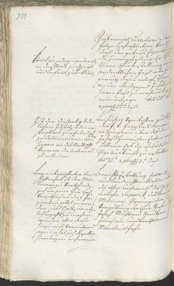 Stadtarchiv Bozen - BOhisto Ratsprotokoll 1783/85 