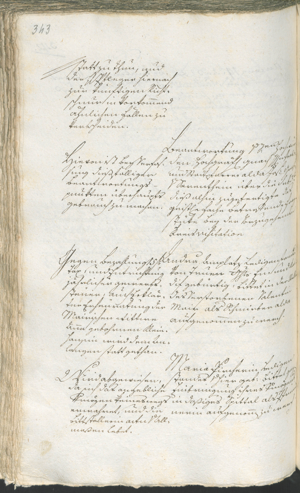 Stadtarchiv Bozen - BOhisto Ratsprotokoll 1783/85 