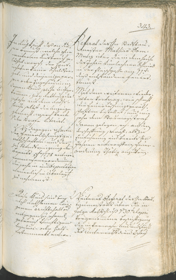 Stadtarchiv Bozen - BOhisto Ratsprotokoll 1783/85 