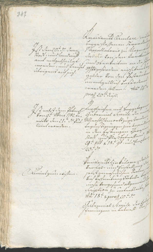 Civic Archives of Bozen-Bolzano - BOhisto Ratsprotokoll 1783/85 