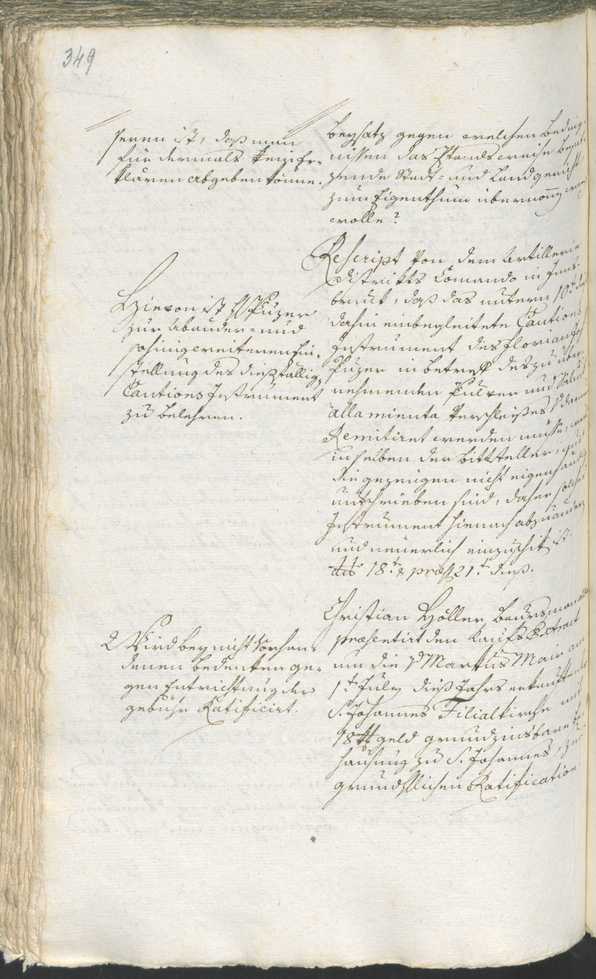 Civic Archives of Bozen-Bolzano - BOhisto Ratsprotokoll 1783/85 