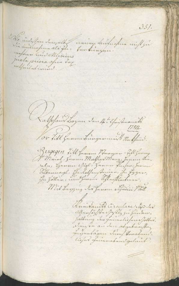 Civic Archives of Bozen-Bolzano - BOhisto Ratsprotokoll 1783/85 