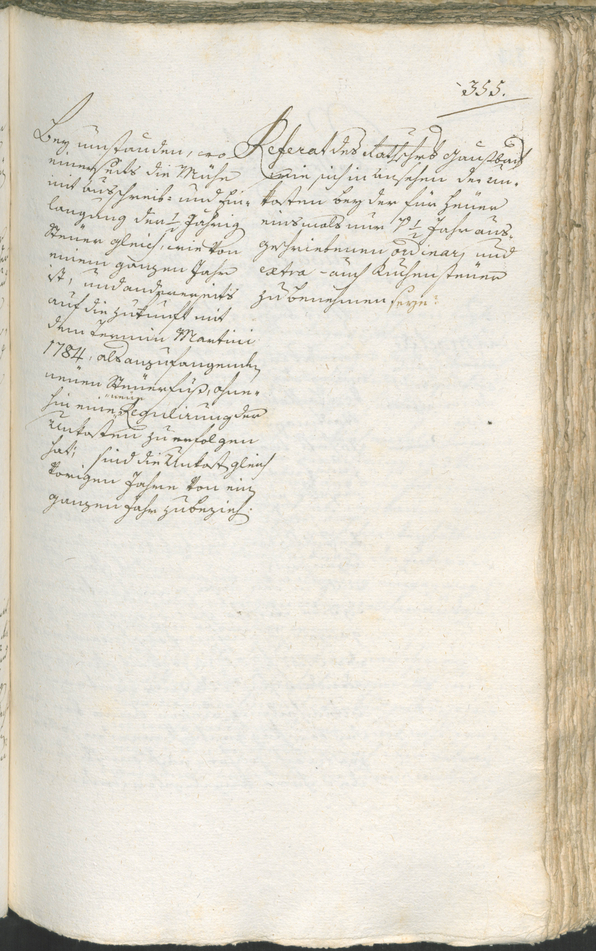 Civic Archives of Bozen-Bolzano - BOhisto Ratsprotokoll 1783/85 