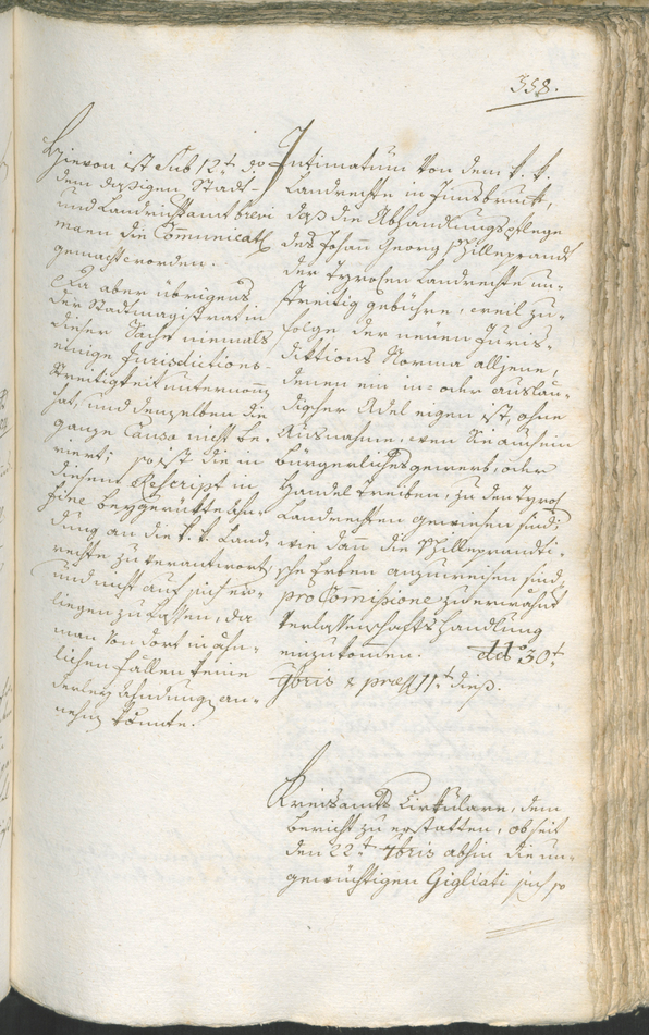 Stadtarchiv Bozen - BOhisto Ratsprotokoll 1783/85 