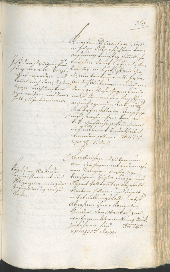 Stadtarchiv Bozen - BOhisto Ratsprotokoll 1783/85 