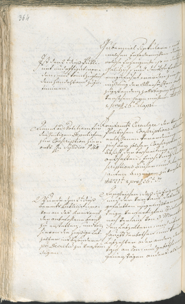 Stadtarchiv Bozen - BOhisto Ratsprotokoll 1783/85 