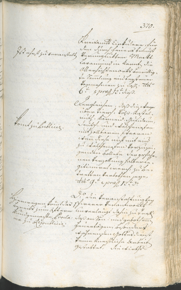 Civic Archives of Bozen-Bolzano - BOhisto Ratsprotokoll 1783/85 