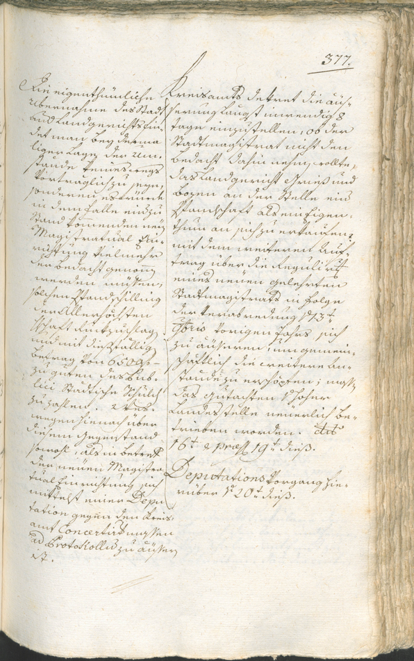 Civic Archives of Bozen-Bolzano - BOhisto Ratsprotokoll 1783/85 