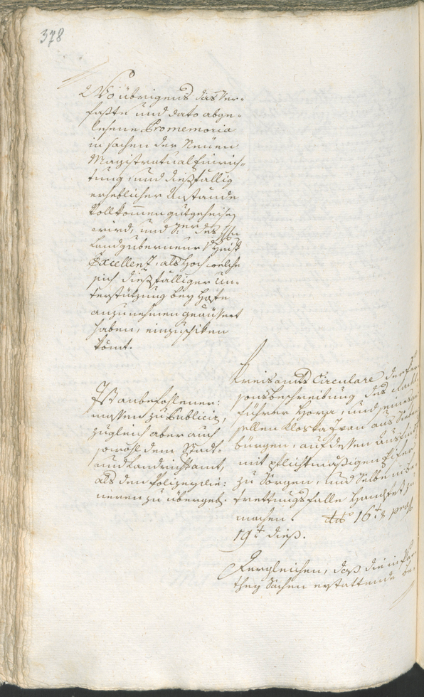 Stadtarchiv Bozen - BOhisto Ratsprotokoll 1783/85 