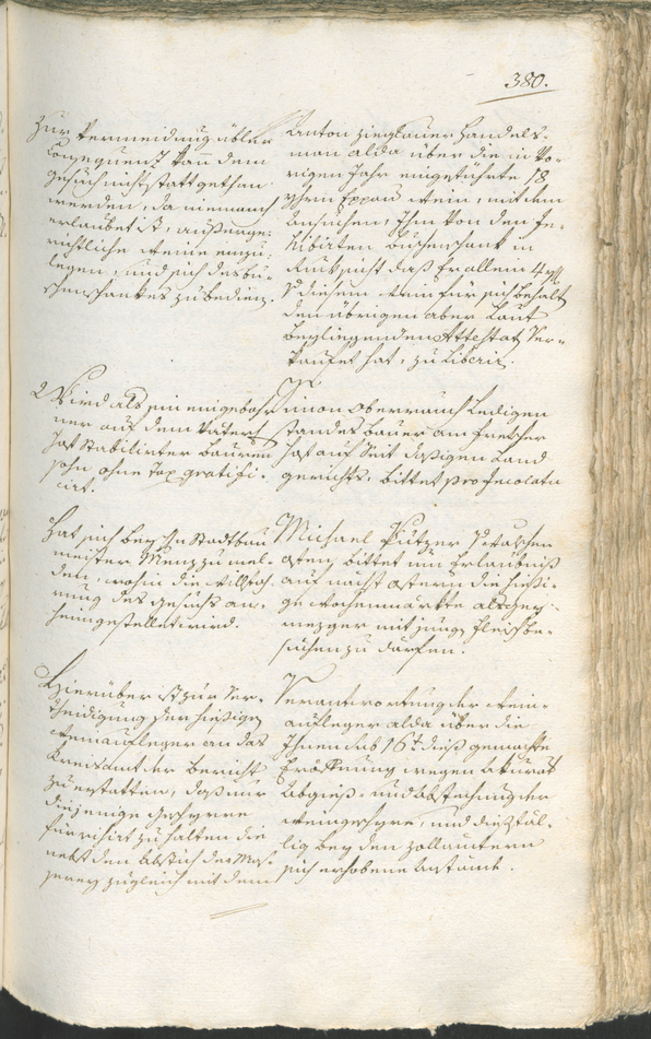 Stadtarchiv Bozen - BOhisto Ratsprotokoll 1783/85 