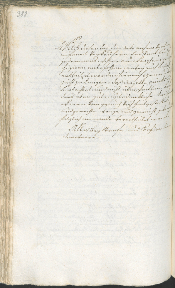 Stadtarchiv Bozen - BOhisto Ratsprotokoll 1783/85 