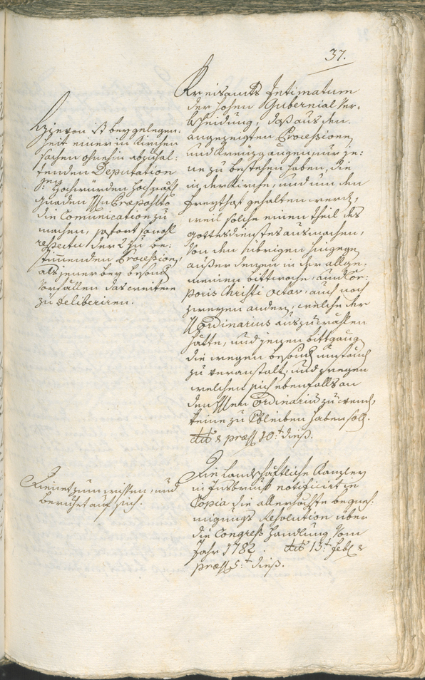 Civic Archives of Bozen-Bolzano - BOhisto Ratsprotokoll 1783/85 