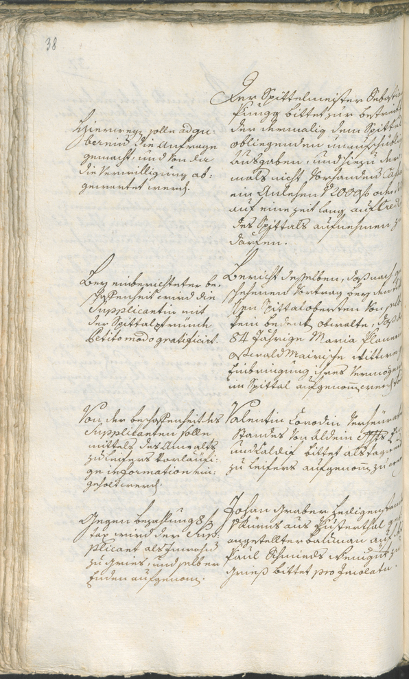 Stadtarchiv Bozen - BOhisto Ratsprotokoll 1783/85 