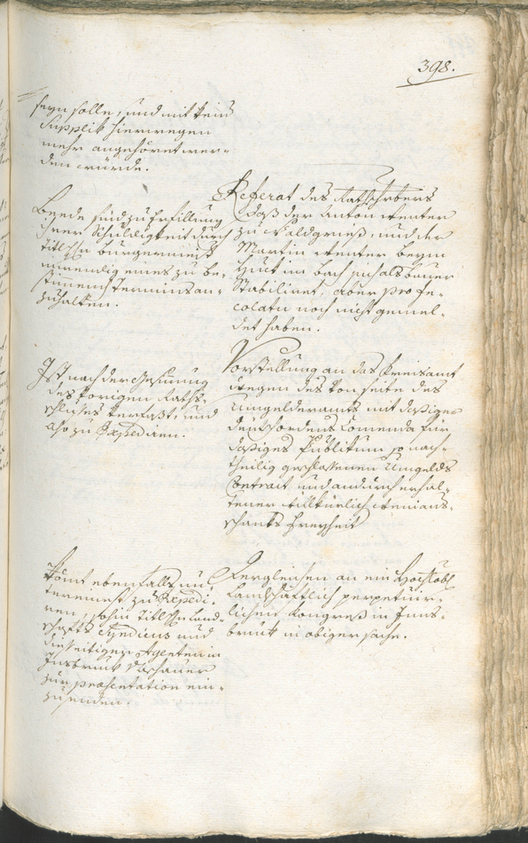 Stadtarchiv Bozen - BOhisto Ratsprotokoll 1783/85 