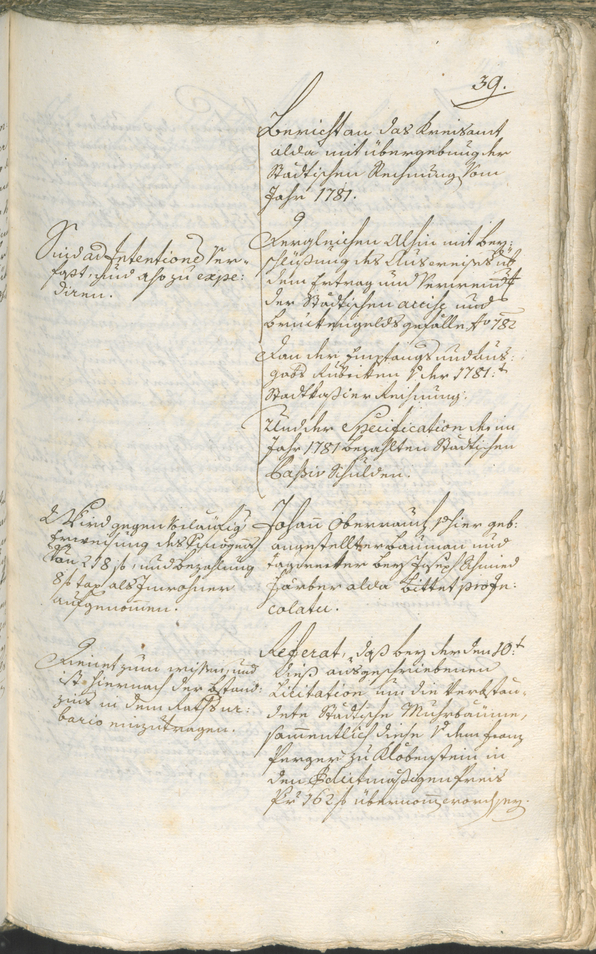 Civic Archives of Bozen-Bolzano - BOhisto Ratsprotokoll 1783/85 