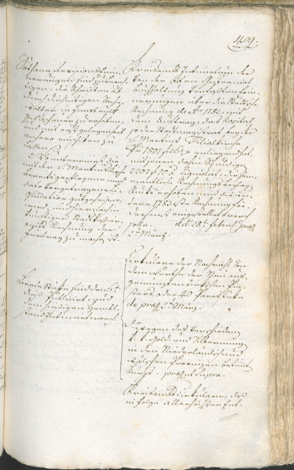 Stadtarchiv Bozen - BOhisto Ratsprotokoll 1783/85 