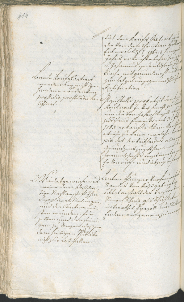 Civic Archives of Bozen-Bolzano - BOhisto Ratsprotokoll 1783/85 