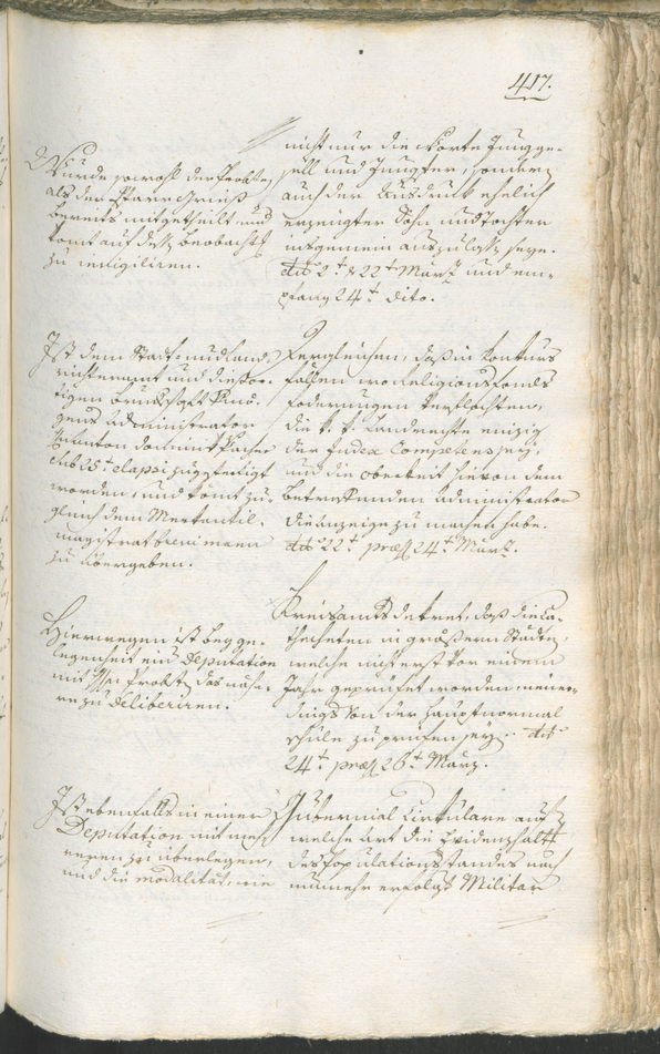 Stadtarchiv Bozen - BOhisto Ratsprotokoll 1783/85 