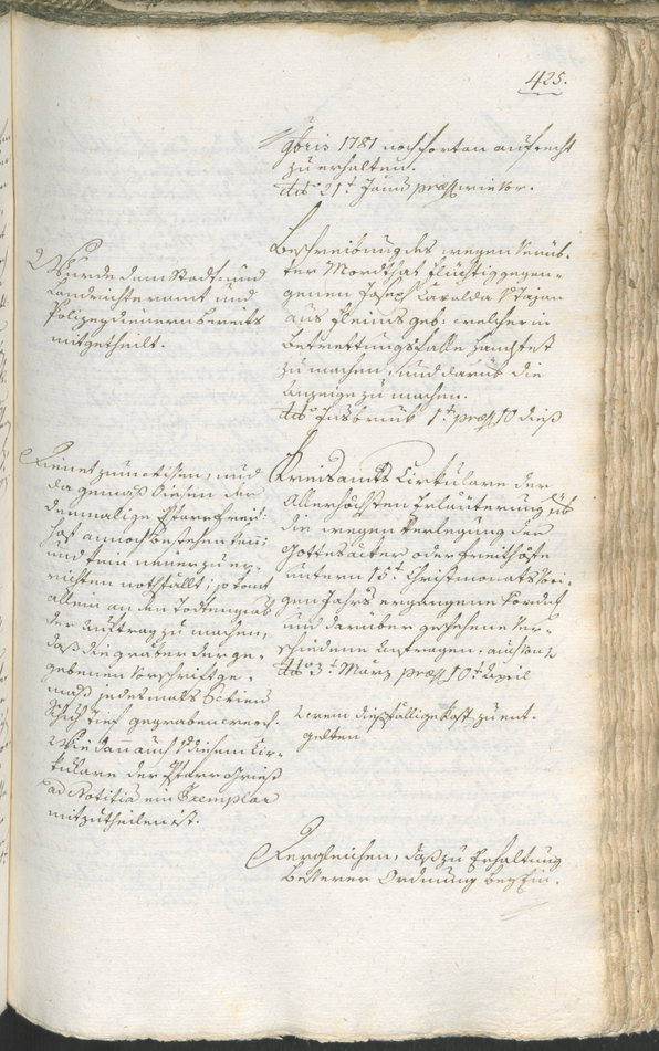 Archivio Storico della Città di Bolzano - BOhisto protocollo consiliare 1783/85 