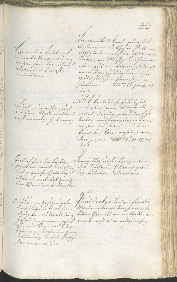 Stadtarchiv Bozen - BOhisto Ratsprotokoll 1783/85 