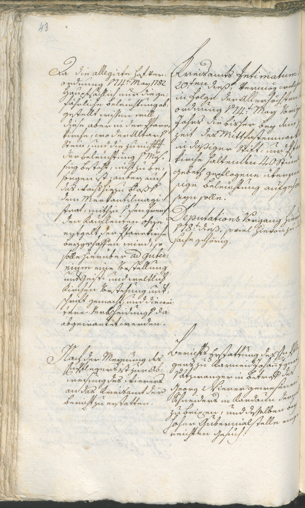 Civic Archives of Bozen-Bolzano - BOhisto Ratsprotokoll 1783/85 