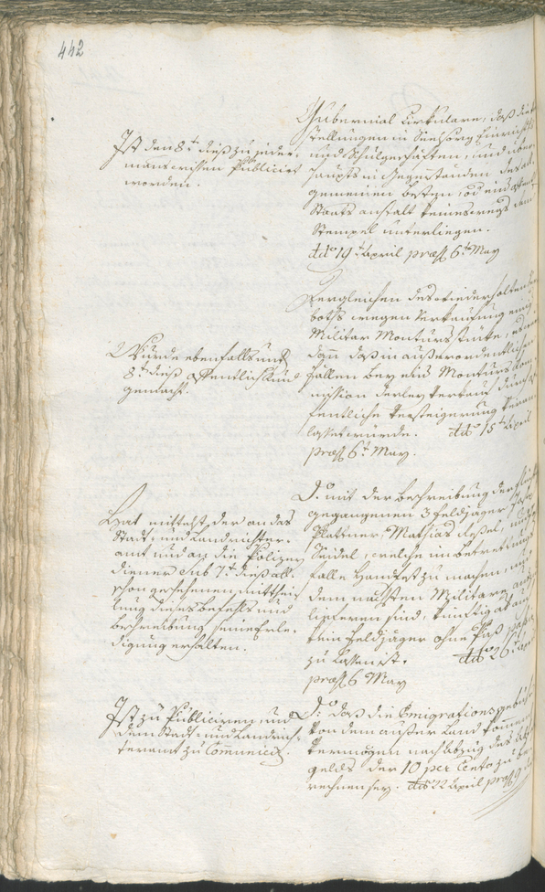 Civic Archives of Bozen-Bolzano - BOhisto Ratsprotokoll 1783/85 