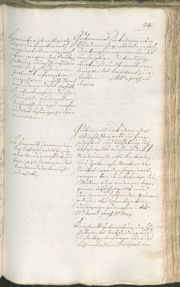 Civic Archives of Bozen-Bolzano - BOhisto Ratsprotokoll 1783/85 