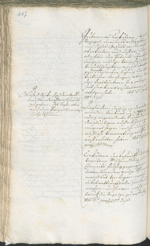 Civic Archives of Bozen-Bolzano - BOhisto Ratsprotokoll 1783/85 