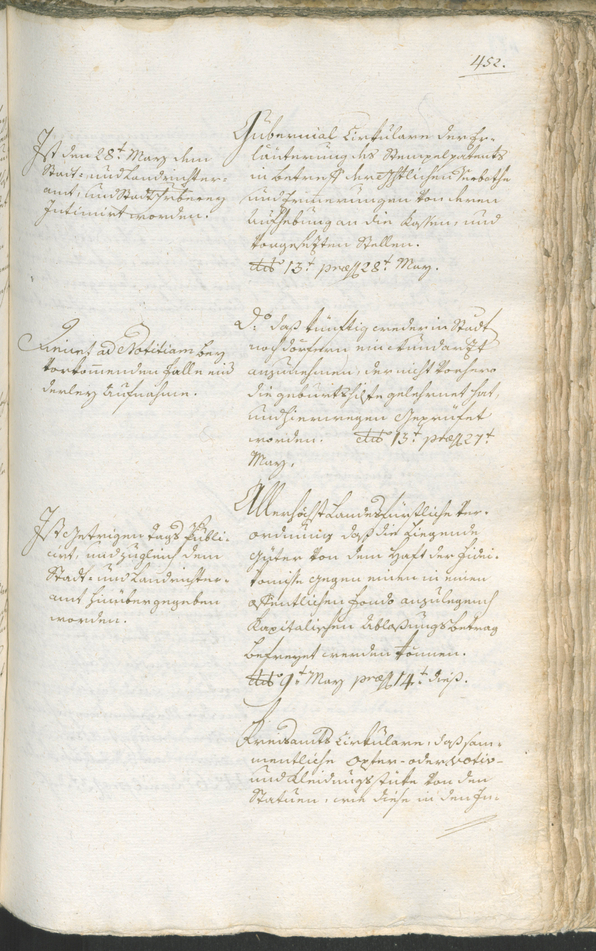 Stadtarchiv Bozen - BOhisto Ratsprotokoll 1783/85 