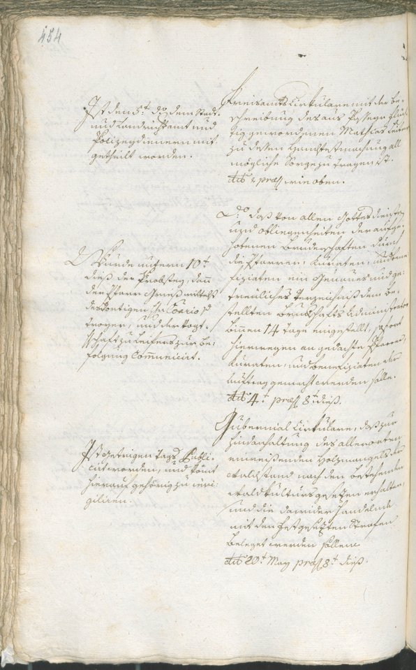 Civic Archives of Bozen-Bolzano - BOhisto Ratsprotokoll 1783/85 