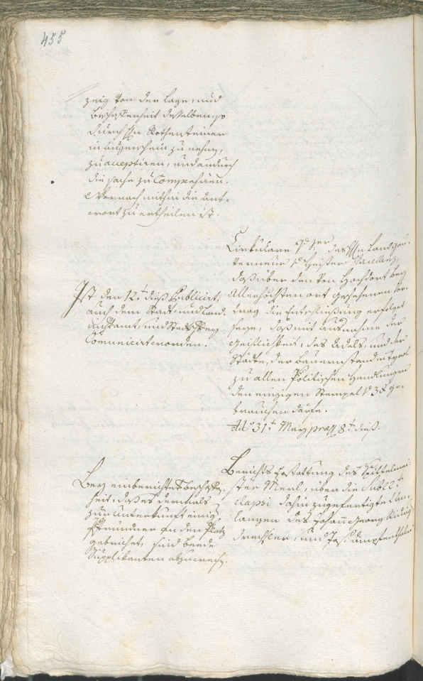 Civic Archives of Bozen-Bolzano - BOhisto Ratsprotokoll 1783/85 