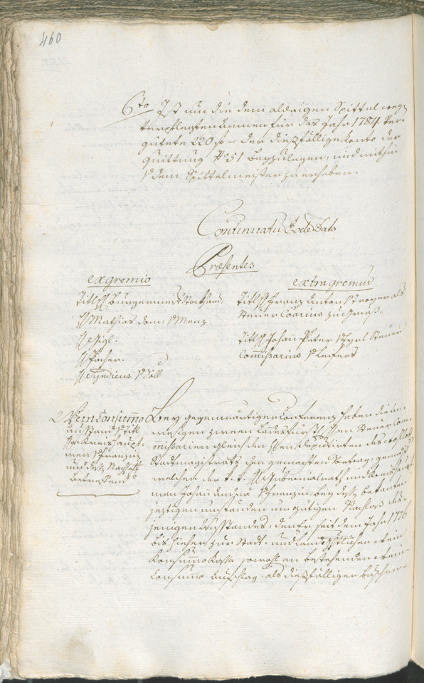 Civic Archives of Bozen-Bolzano - BOhisto Ratsprotokoll 1783/85 