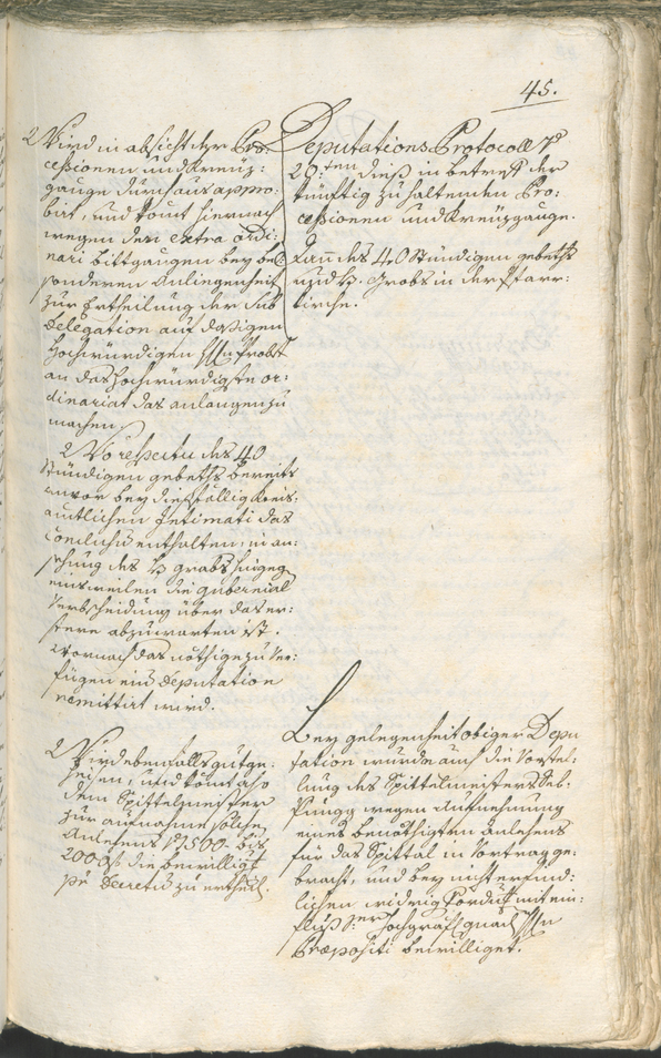 Civic Archives of Bozen-Bolzano - BOhisto Ratsprotokoll 1783/85 