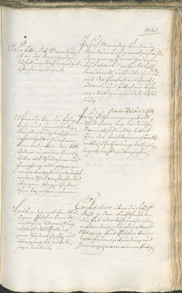 Stadtarchiv Bozen - BOhisto Ratsprotokoll 1783/85 