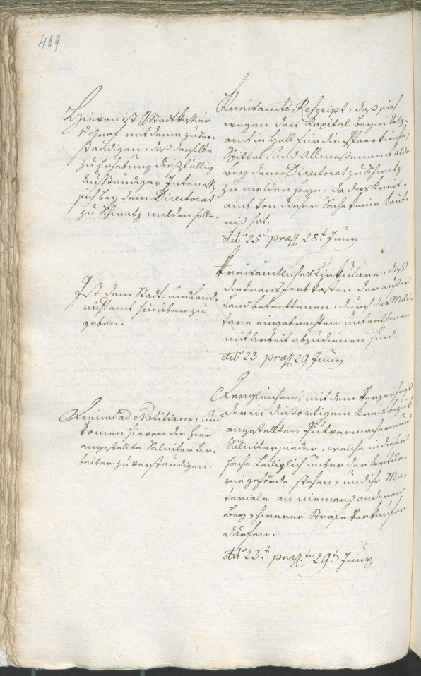 Civic Archives of Bozen-Bolzano - BOhisto Ratsprotokoll 1783/85 