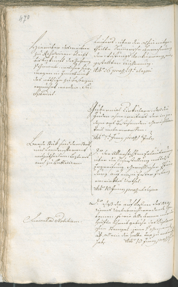 Civic Archives of Bozen-Bolzano - BOhisto Ratsprotokoll 1783/85 