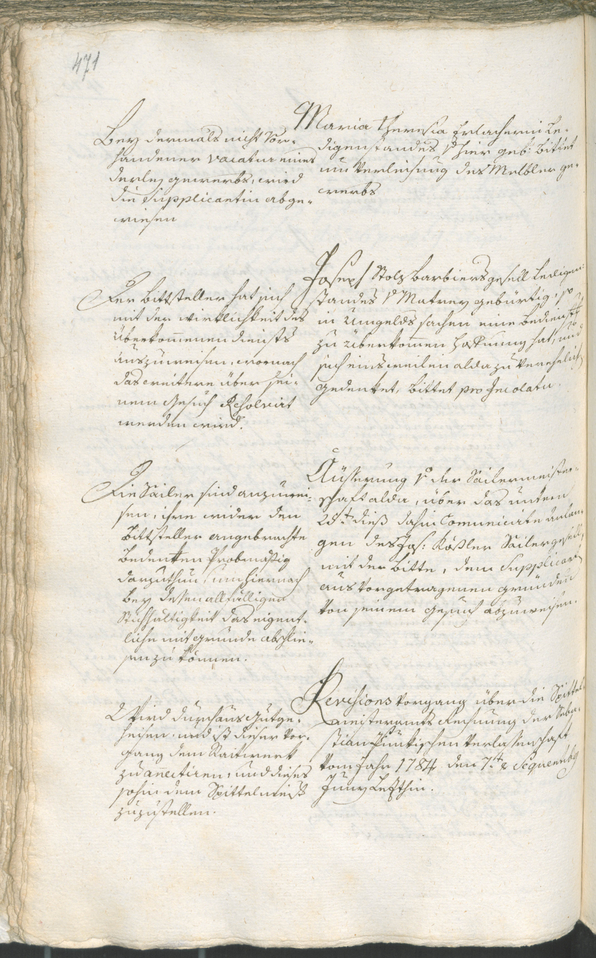 Archivio Storico della Città di Bolzano - BOhisto protocollo consiliare 1783/85 