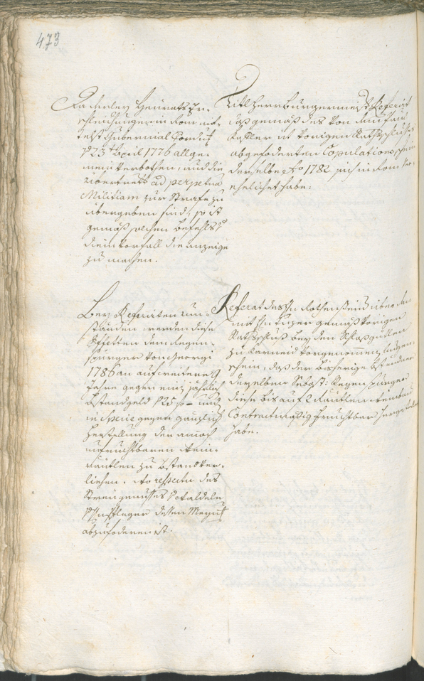 Civic Archives of Bozen-Bolzano - BOhisto Ratsprotokoll 1783/85 