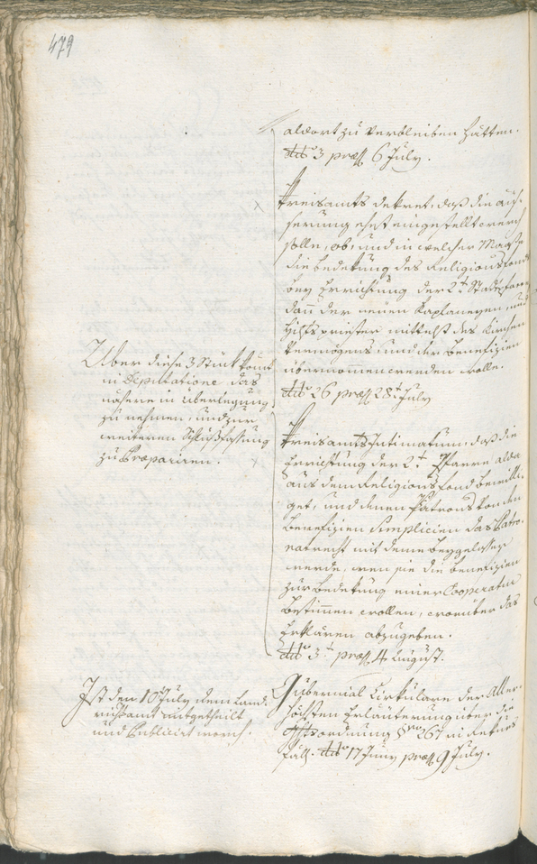 Civic Archives of Bozen-Bolzano - BOhisto Ratsprotokoll 1783/85 