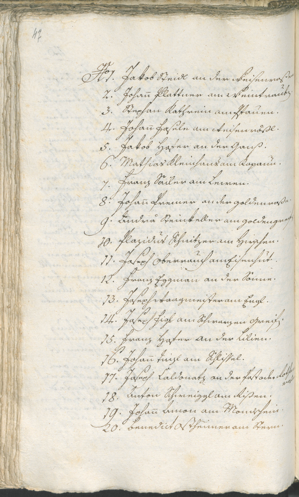 Archivio Storico della Città di Bolzano - BOhisto protocollo consiliare 1783/85 