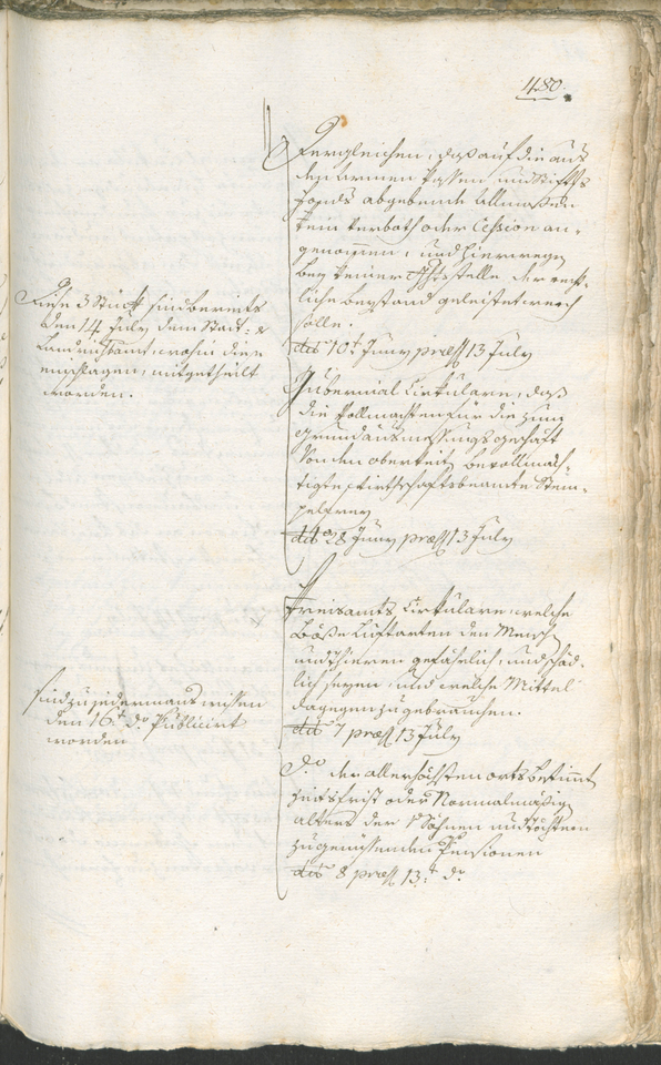 Civic Archives of Bozen-Bolzano - BOhisto Ratsprotokoll 1783/85 