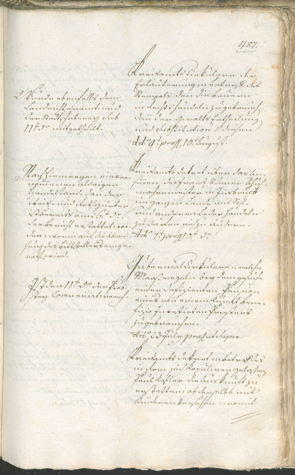 Stadtarchiv Bozen - BOhisto Ratsprotokoll 1783/85 