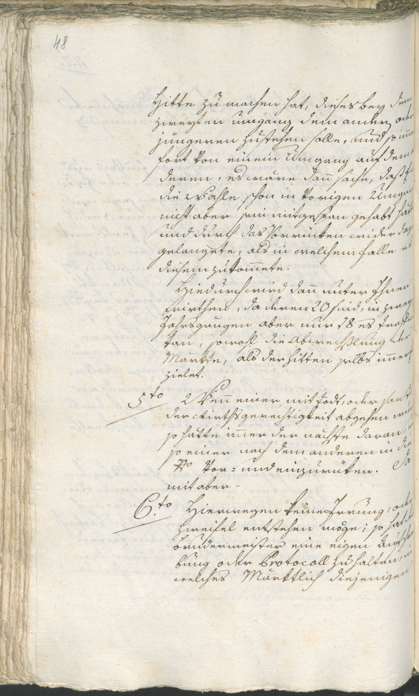 Stadtarchiv Bozen - BOhisto Ratsprotokoll 1783/85 