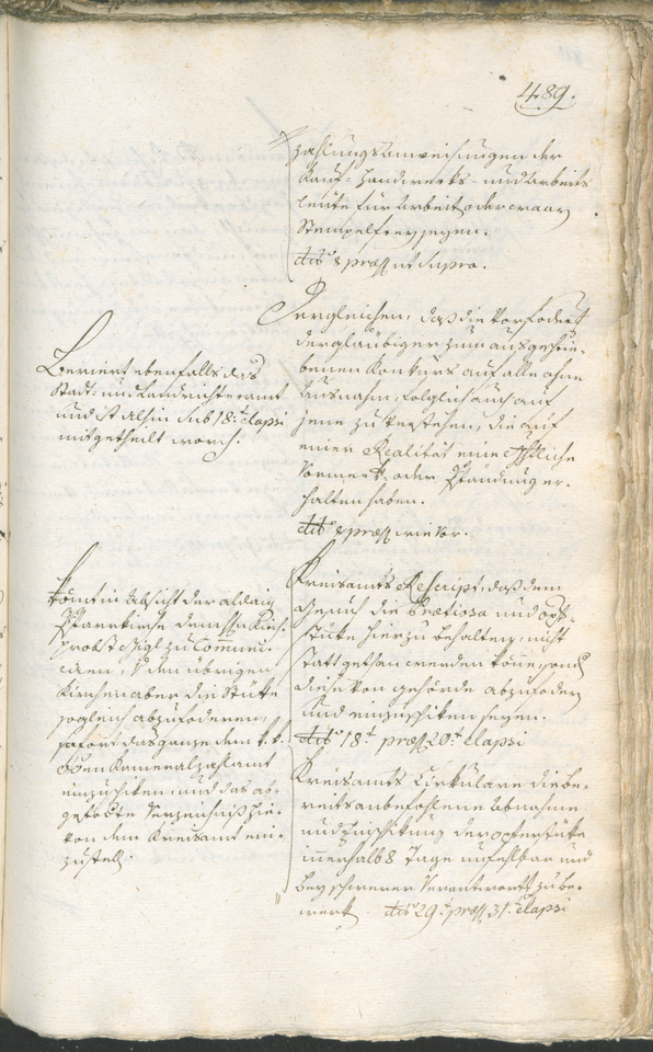 Stadtarchiv Bozen - BOhisto Ratsprotokoll 1783/85 