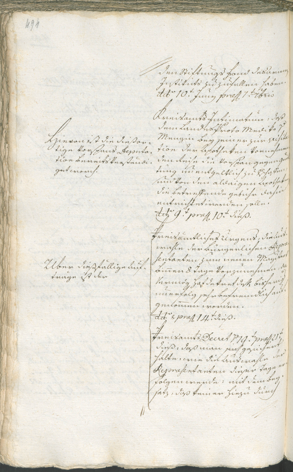 Civic Archives of Bozen-Bolzano - BOhisto Ratsprotokoll 1783/85 