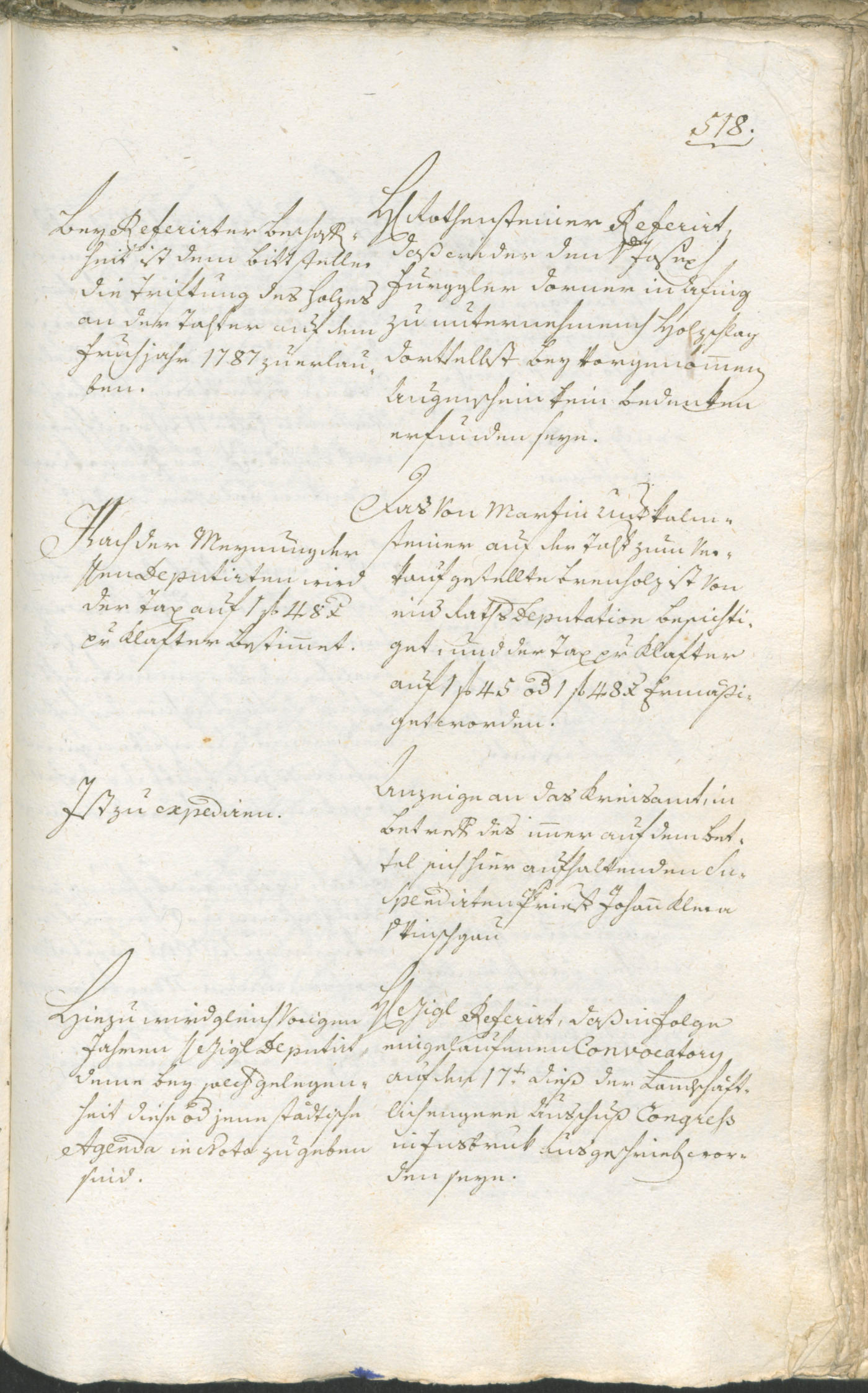 Stadtarchiv Bozen - BOhisto Ratsprotokoll 1783/85 