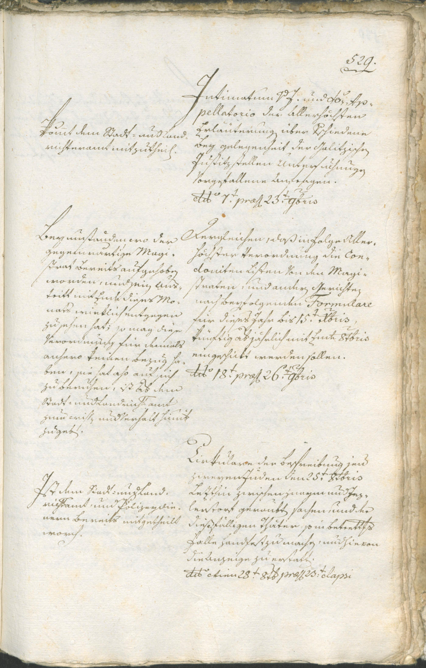 Civic Archives of Bozen-Bolzano - BOhisto Ratsprotokoll 1783/85 